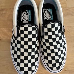 Checkered Vans Comfy Cush